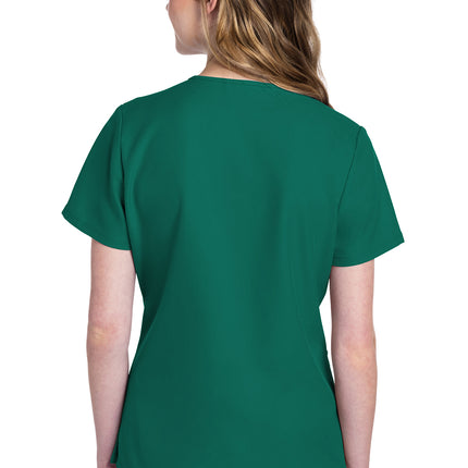 Cherokee Workwear Originals Ultra V-Neck Top CK953A - Hunter Green