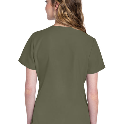 Cherokee Workwear Originals Ultra V-Neck Top CK953A - Olive