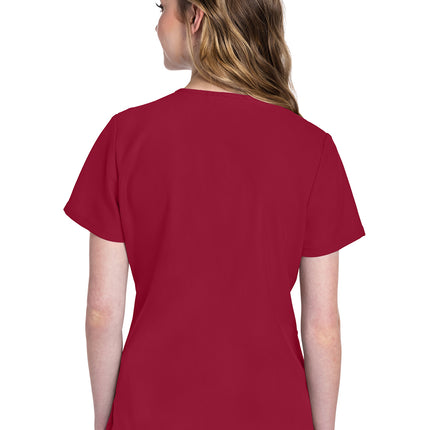 Cherokee Workwear Originals Ultra V-Neck Top CK953A - RED