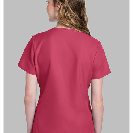 Cherokee Workwear Originals Ultra V-Neck Top CK953A - Rapture Rose