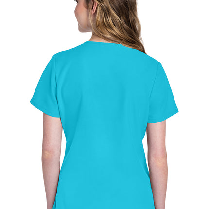Cherokee Workwear Originals Ultra V-Neck Top CK953A - Turquoise