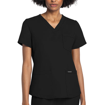 Cherokee Workwear Originals Ultra V-Neck Top CK961A - Black