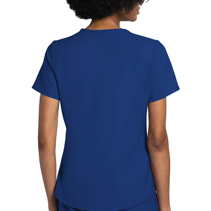 Cherokee Workwear Originals Ultra V-Neck Top CK961A - Galaxy Blue
