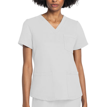 Cherokee Workwear Originals Ultra V-Neck Top CK961A - White