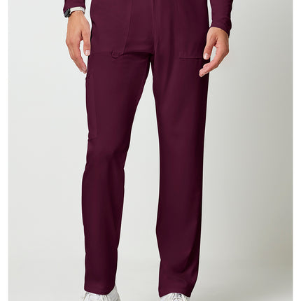 Cherokee Allura Men's Fly Front Cargo Pant CKA186 - Wine