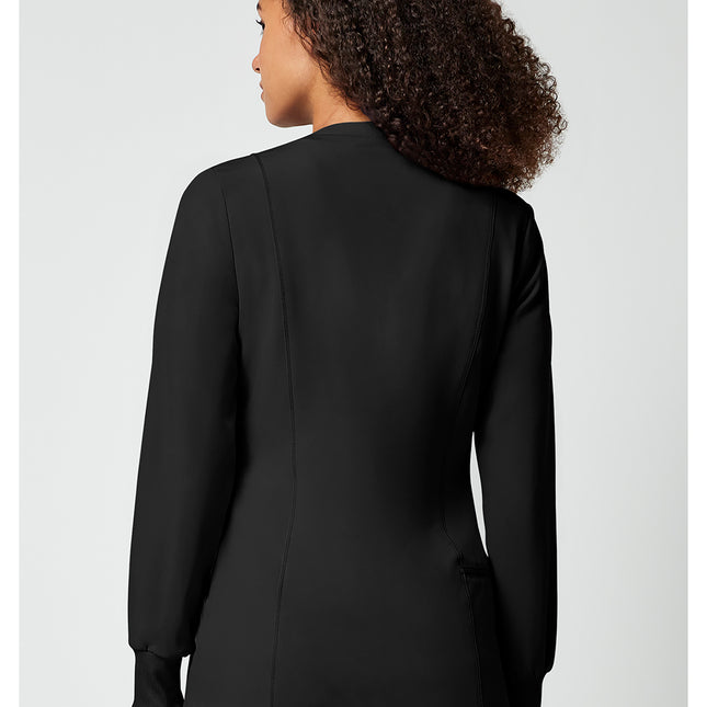 Cherokee Allura Zip Front Jacket CKA384 - Black