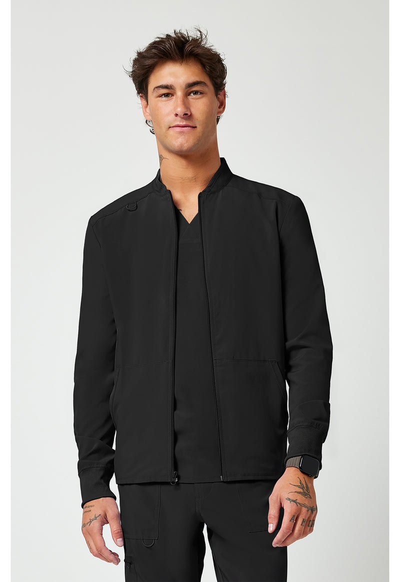 Cherokee Allura Men's Zip Front Jacket CKA387 - Black