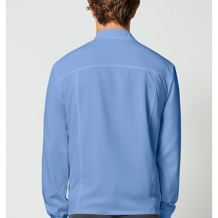 Cherokee Allura Men's Zip Front Jacket CKA387 - Ciel Blue