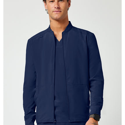 Cherokee Allura Men's Zip Front Jacket CKA387 - Navy