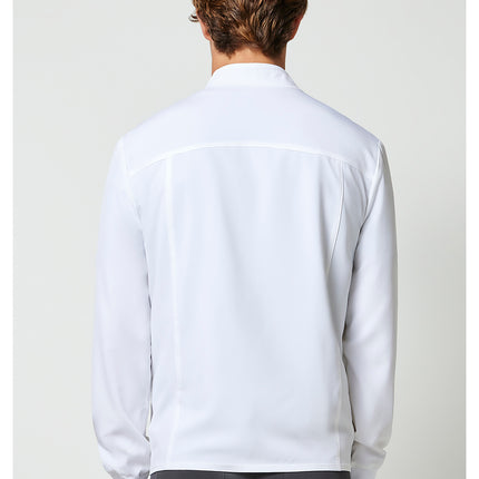 Cherokee Allura Men's Zip Front Jacket CKA387 - White