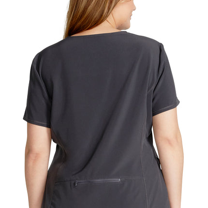 Cherokee Allura Round Neck top CKA672 - Pewter