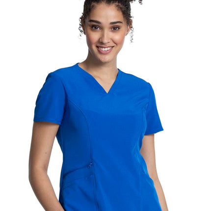 Cherokee Allura V-Neck Top CKA684 - Royal