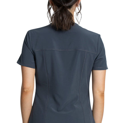 Cherokee Allura V-Neck Top CKA685 - Pewter