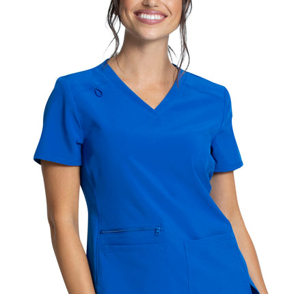 Cherokee Allura V-Neck Top CKA685 - Royal