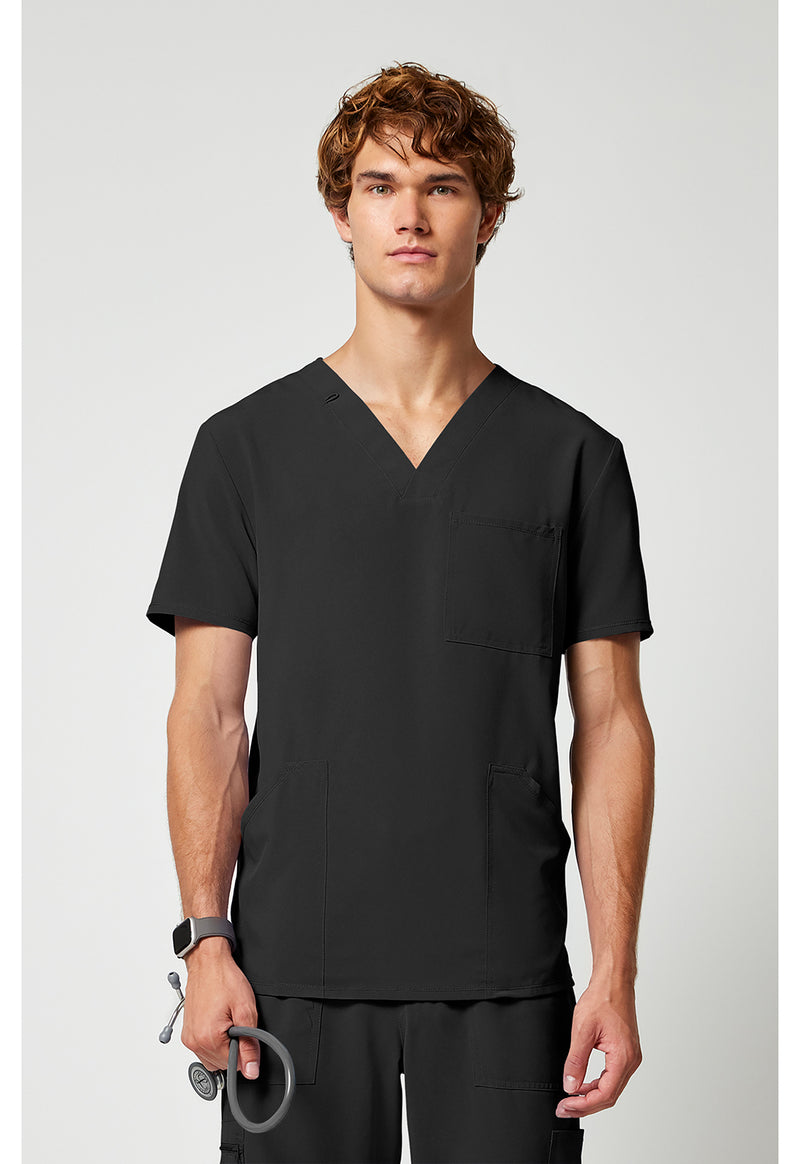 Cherokee Allura Men's V-Neck Top CKA686 - Black
