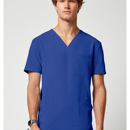 Cherokee Allura Men's V-Neck Top CKA686 - Galaxy Blue