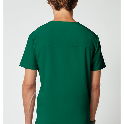 Cherokee Allura Men's V-Neck Top CKA686 - Hunter Green