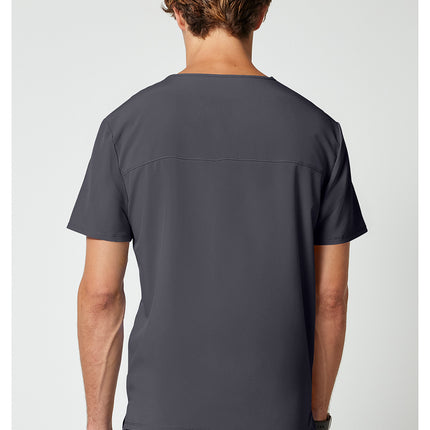Cherokee Allura Men's V-Neck Top CKA686 - Pewter