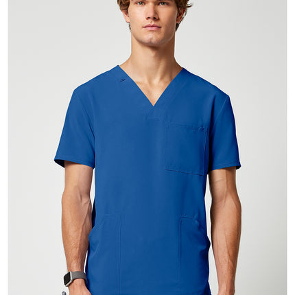 Cherokee Allura Men's V-Neck Top CKA686 - Royal