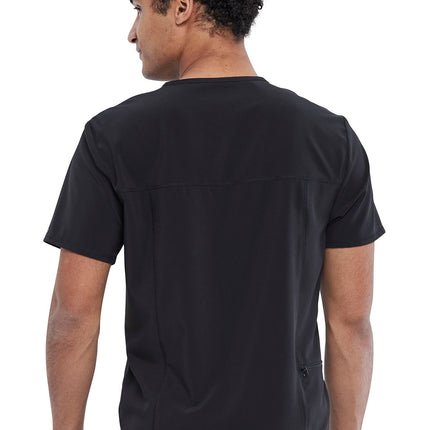 Cherokee Allura Men's Tuckable V-Neck Top CKA689 - Black