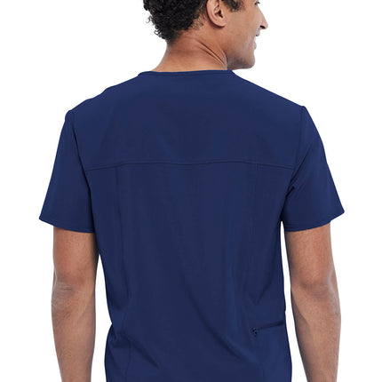Cherokee Allura Men's Tuckable V-Neck Top CKA689 - Navy