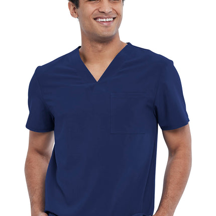 Cherokee Allura Men's Tuckable V-Neck Top CKA689 - Navy