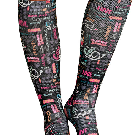 Cherokee Legwear Knee High 8-15 mmHg Compression Sock COMFORTSUPPORT - Nurse Power