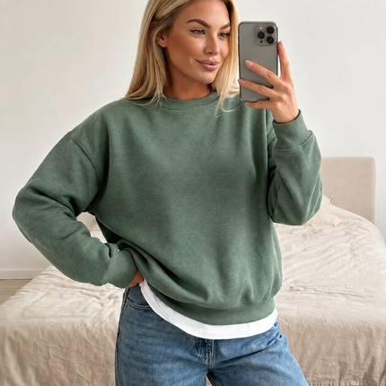 Emergency Nurse Embroidered Icons Sweatshirt