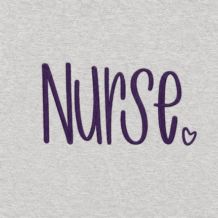 Nurse Embroidered Sweatshirt