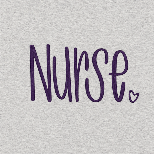 Nurse Embroidered Sweatshirt