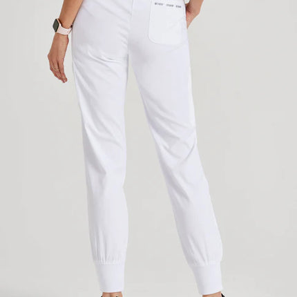 Carly 7-Pocket Mid-Rise Jogger Scrub Pant