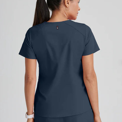 Emma 4-Pocket V-Neck Scrub Top