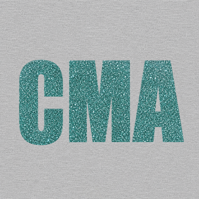 CMA Glittery Embroidered Sweatshirt