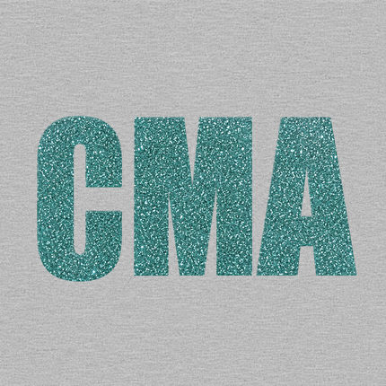 CMA Glittery Embroidered Sweatshirt