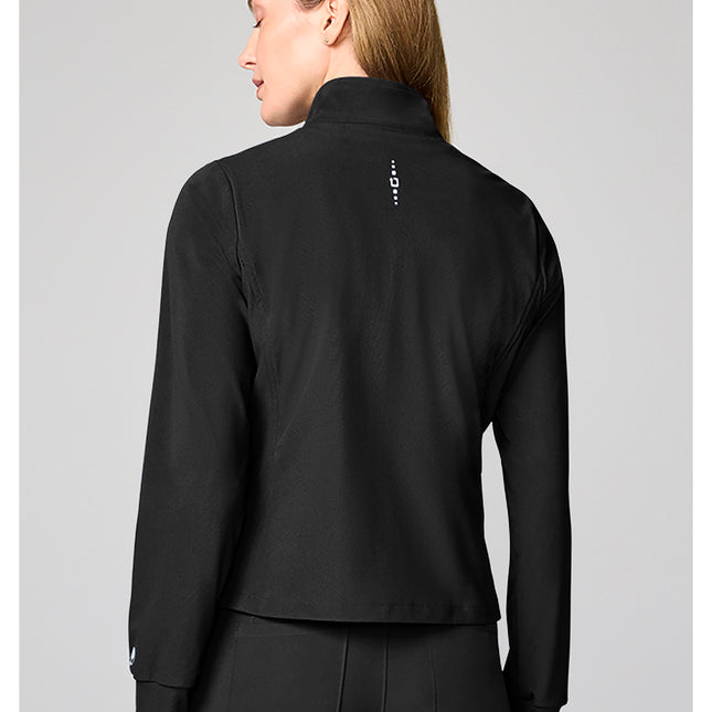 360 by Healing Hands Quilted Jacket HH00016 - BLACK