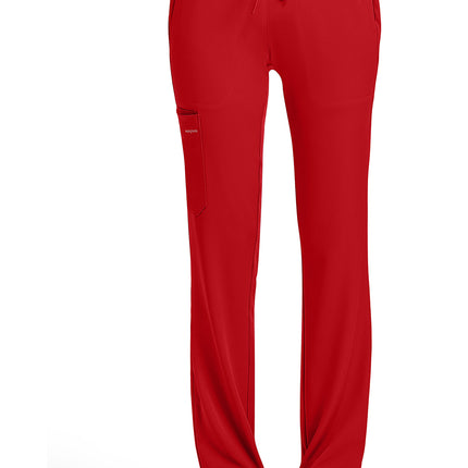 HH Works Women's 5-Pocket Straight Leg Pant HH053 - Red