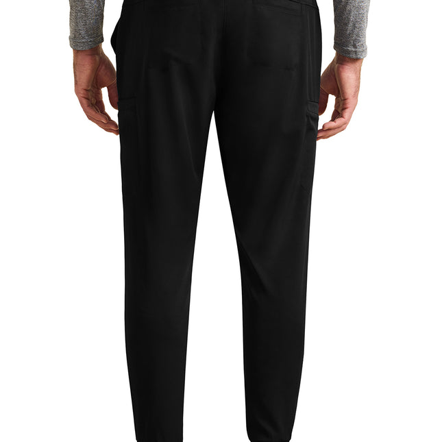 HH Works Rafael Men's Mid Rise Zip Fly Jogger HH054 - BLACK