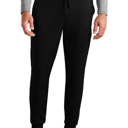 HH Works Rafael Men's Mid Rise Zip Fly Jogger HH054 - BLACK