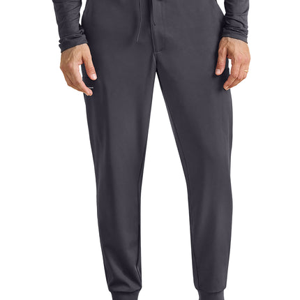 HH Works Rafael Men's Mid Rise Zip Fly Jogger HH054 - Pewter