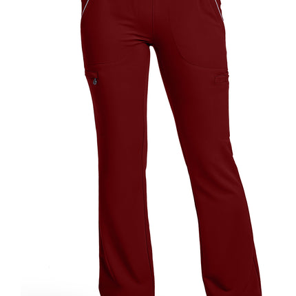 360 by Healing Hands High Waist Pant HH102 - Garnet Red