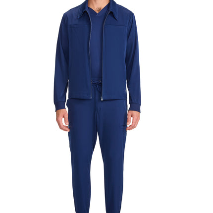 HH Works Men's Zip Front Jacket HH322 - Navy