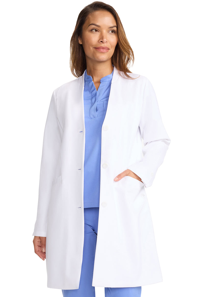 The White Coat by Healing Hands Women's 34" Lab Coat HH403 - WHITE