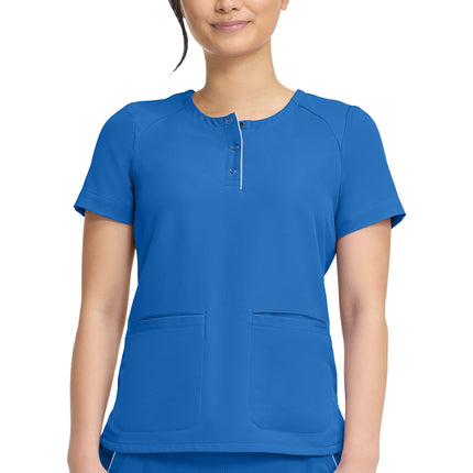 360 by Healing Hands Crew Neck Top HH702 - Royal