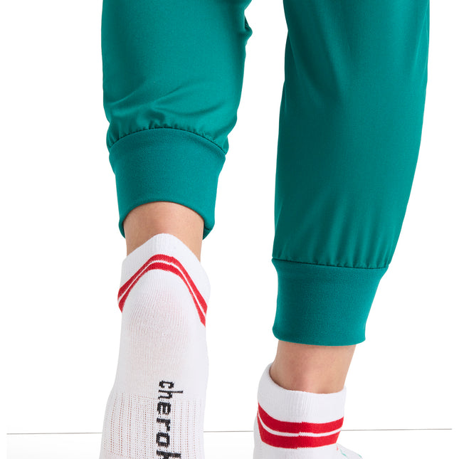Cherokee Legwear 4-3 Pair packs of Ankle Socks HOLIDAYCHEER - Elves Fun