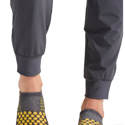 Cherokee Infinity Legwear Athletic Ankle Socks HUSTLE - Gold/Pewter