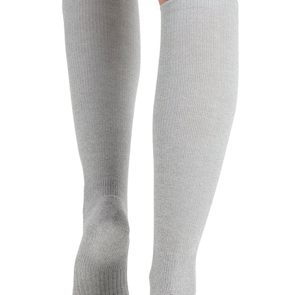 Cherokee Legwear Knee High 15-20 mmHg Compression Socks LXSUPPORT - ALLOY