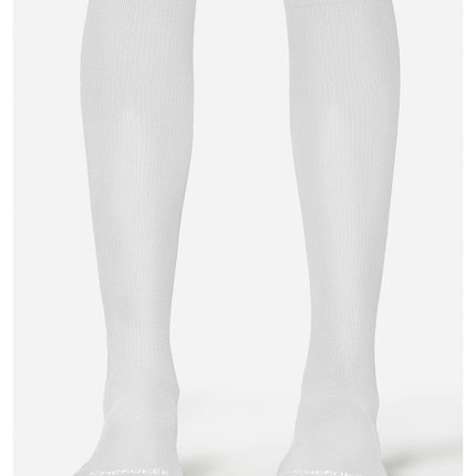Cherokee Legwear Knee High 15-20 mmHg Compression Socks LXSUPPORT - White