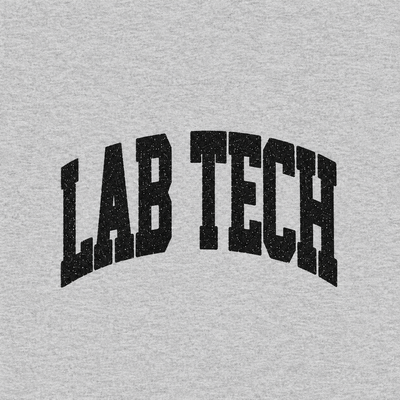 Lab Tech Glittery Embroidered Sweatshirt