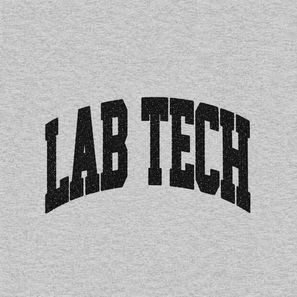 Lab Tech Glittery Embroidered Sweatshirt