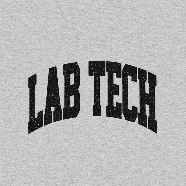 Lab Tech Glittery Embroidered Sweatshirt